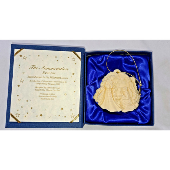 Roman Inc. Millennium Series Ornaments – “The Annunciation” & “Gentle Love” - Picture 3 of 8